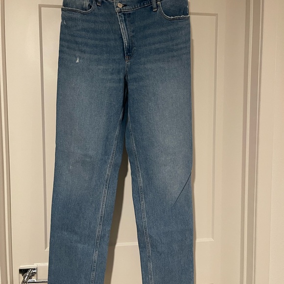 Abercrombie & Fitch Woman’s Straight Blue Jeans - Picture 1 of 3